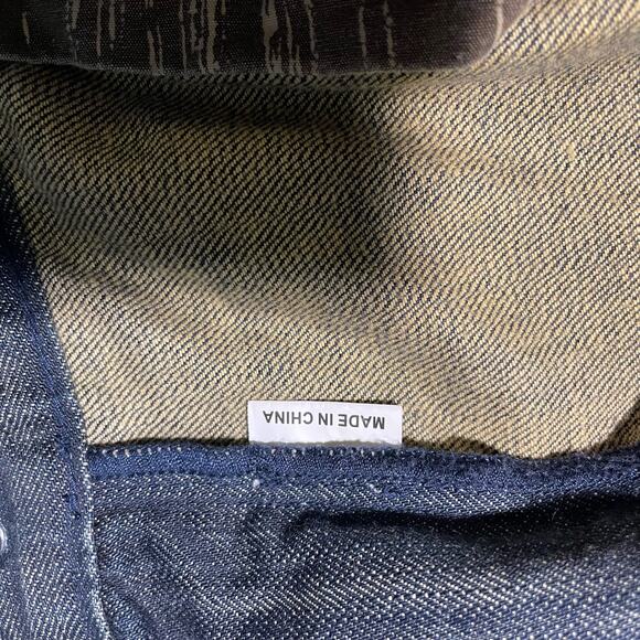 XRAY Jeans Mens Size 38 Straight Leather Stud Pocket Accent XY - Picture 7 of 12